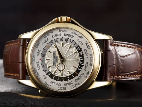 patek philippe 5130j|Patek Philippe World Time Reference 5130J.